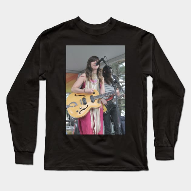 Nicole Atkins Photograph Long Sleeve T-Shirt by Concert Photos